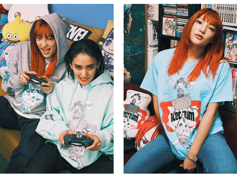 ICECREAM x JUN INAGAWA