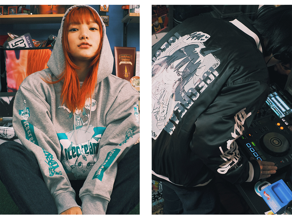 ICECREAM x JUN INAGAWA